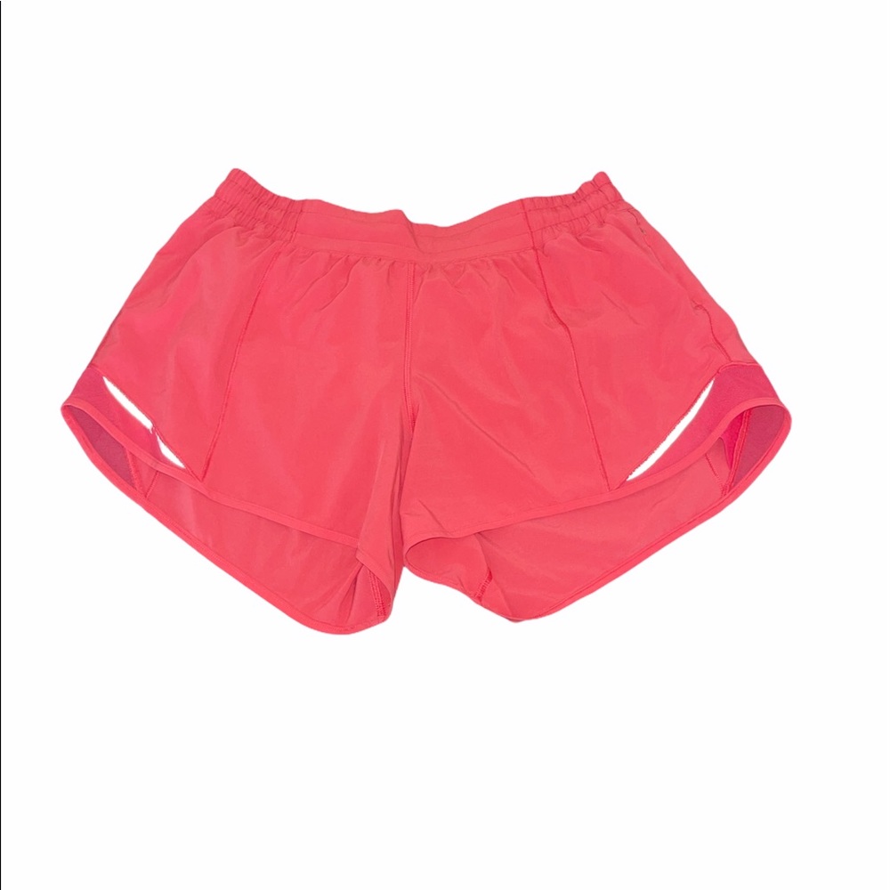 Lululemon pink size 10 tall hotty hot shorts